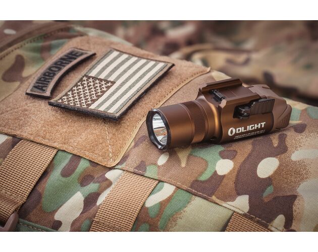 Svetlo na zbraň Olight BALDR PRO R Desert Tan 1350 lm – zelený laser   , image-12