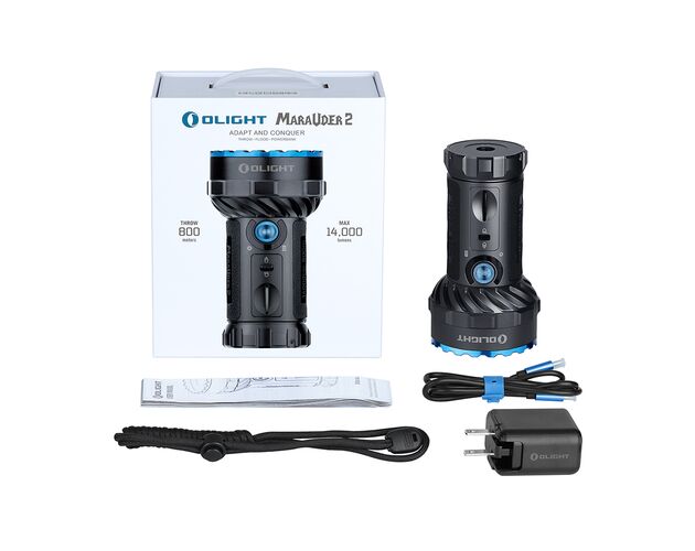 LED baterka Olight Marauder 2 14000 lm s možnosťou bodového svietenia   , image-15