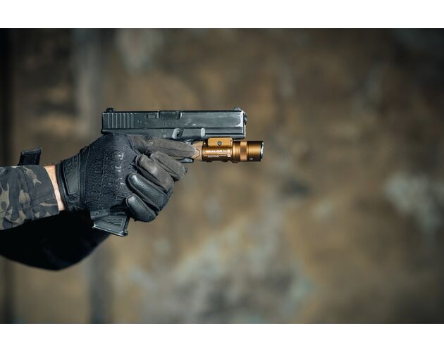 Svetlo na zbraň Olight BALDR PRO R Desert Tan 1350 lm – zelený laser   , image-9
