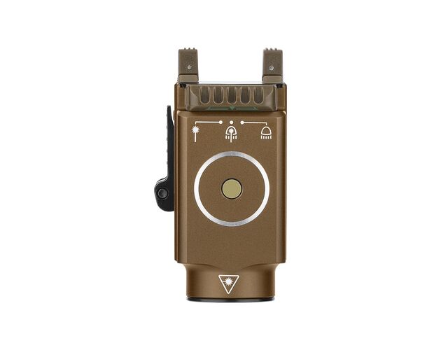 Svetlo na zbraň Olight Baldr S 800 lm Desert Tan – zelený laser   , image-3
