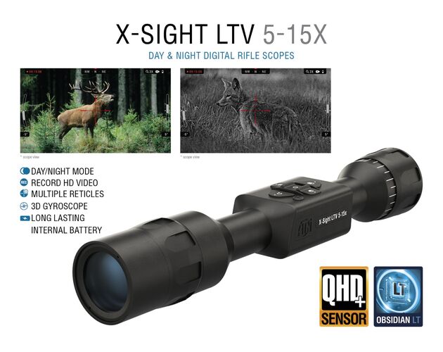 Nočné videnie ATN X-Sight LTV QHD 5-15x  , image-5