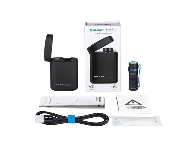 LED baterka Olight Baton 3 Black Premium Edition 1200 lm  , image-15