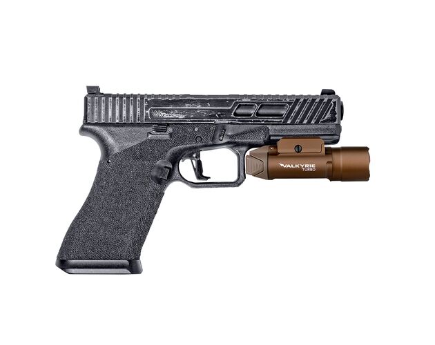 Svetlo na zbraň Olight Valkyrie Turbo 250 lm - Desert Tan  , image-10
