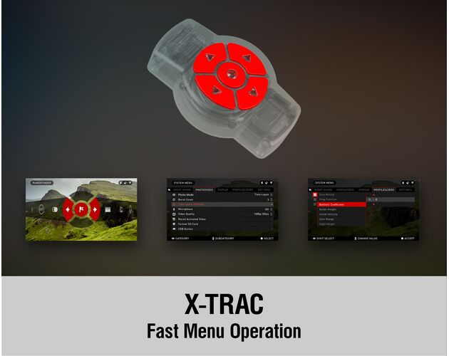 Diaľkové ovládanie pre nočné videnie a termovízne puškohľady ATN X-Trac, image-5
