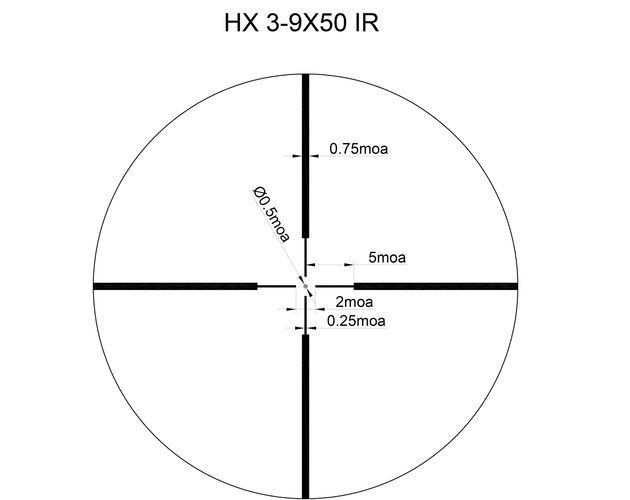 Puškohľad Sightmark Core HX 2.0 3-9x40 Duplex  , image-7