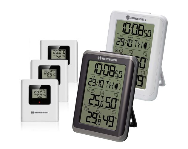 Funkčný teplomer BRESSER ClimaTemp IO Jumbo Set