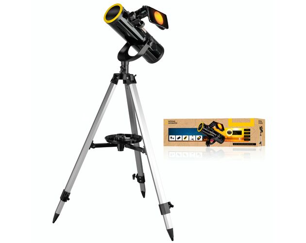 NATIONAL GEOGRAPHIC - teleskop Newton so slnečným filtrom