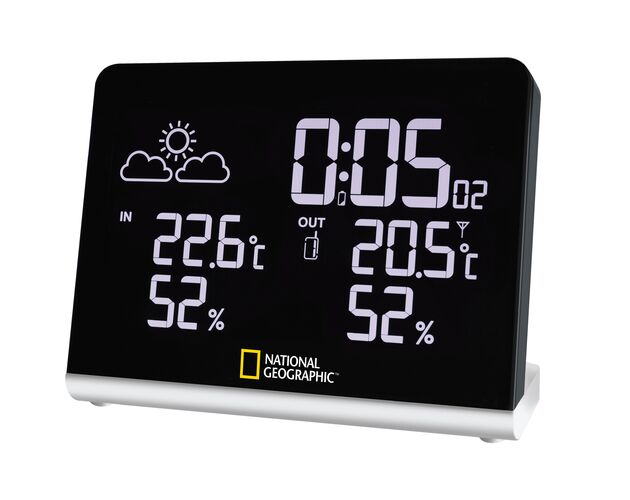 Meteostanica NATIONAL GEOGRAPHIC Multi-Colour s farebným displejom