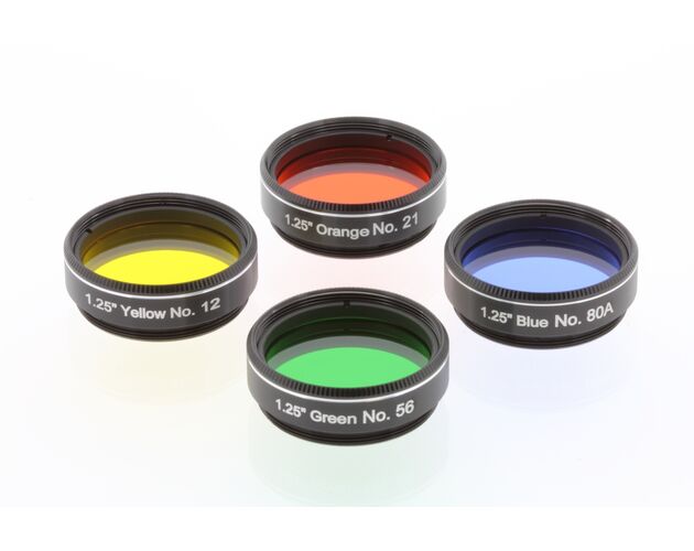 Sada filtrov EXPLORE SCIENTIFIC 2 – Mesiac a planéty pre priemery od 100 mm (4")