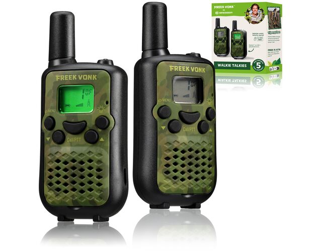 Walkie Talkie FREEK VONK – sada 2 ks