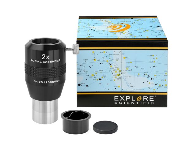 Fokálny extender EXPLORE SCIENTIFIC 2× 31,7 mm / 1,25"