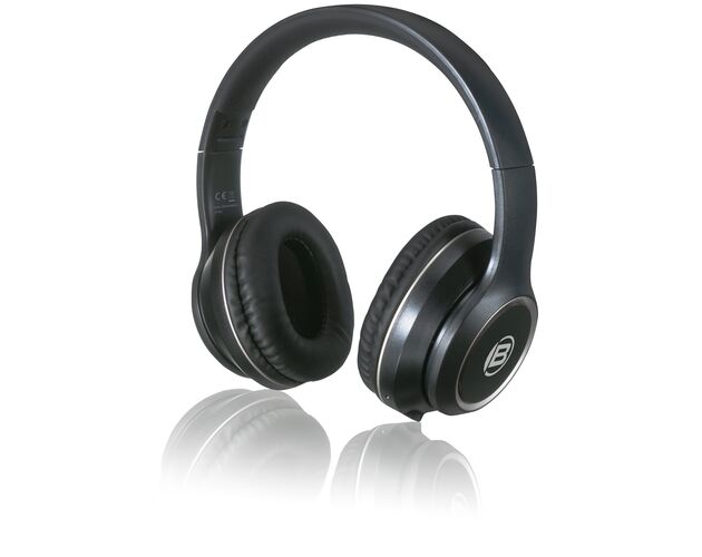 BRESSER Bluetooth slúchadlá cez uši čierne |