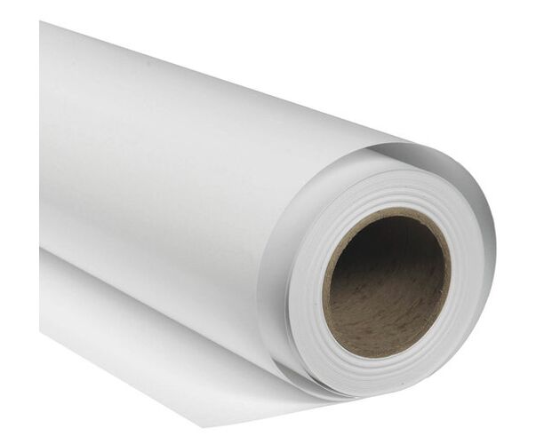 Papierové pozadie BRESSER SBP08 1,36 × 11 m – arkticky biele