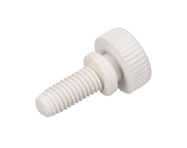 Justačné skrutky hľadáčika BRESSER 5 mm – biele