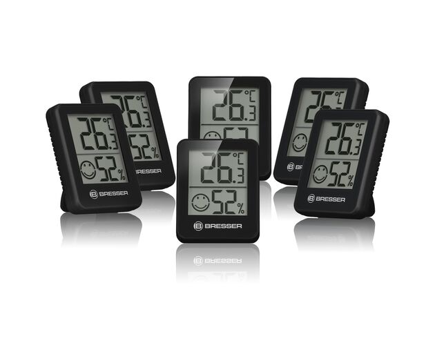 Termo-hygrometer BRESSER ClimaTemp – sada 6 ks