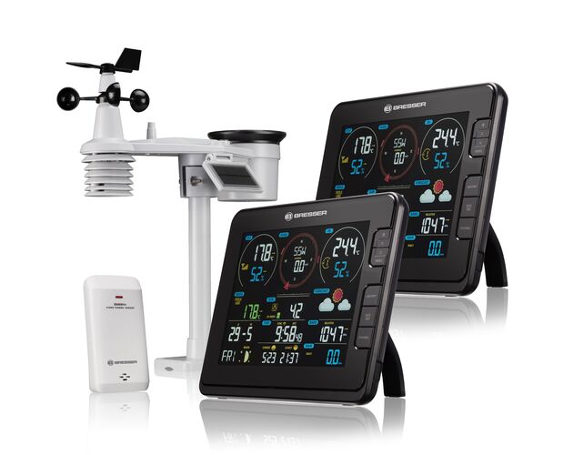 Profi WLAN meteostanica BRESSER 7-v-1 s 2 bázami, UV a svetlom