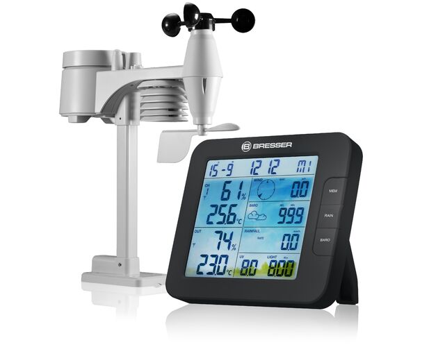 Smart Home 7-v-1 meteorologická stanica BRESSER Tuya ClimateConnect