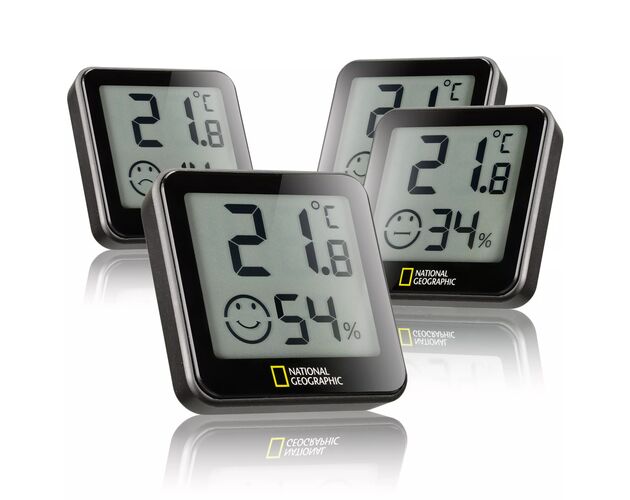 NATIONAL GEOGRAPHIC Termohydrometer Tempy, sada 4 ks
