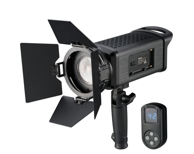 LED Fresnel lampa BRESSER SP-60 60W s diaľkovým ovládaním