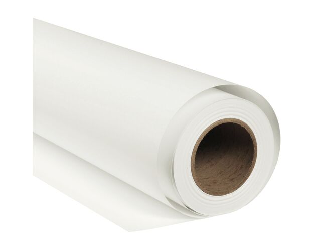 Papierové pozadie BRESSER SBP32 2,00 × 11 m – polar biele