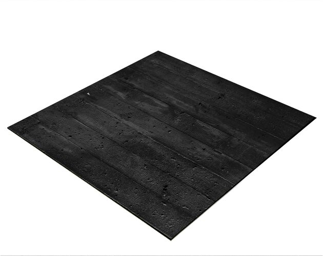 Flatlay pozadie BRESSER 60 × 60 cm – čierne drevené dosky