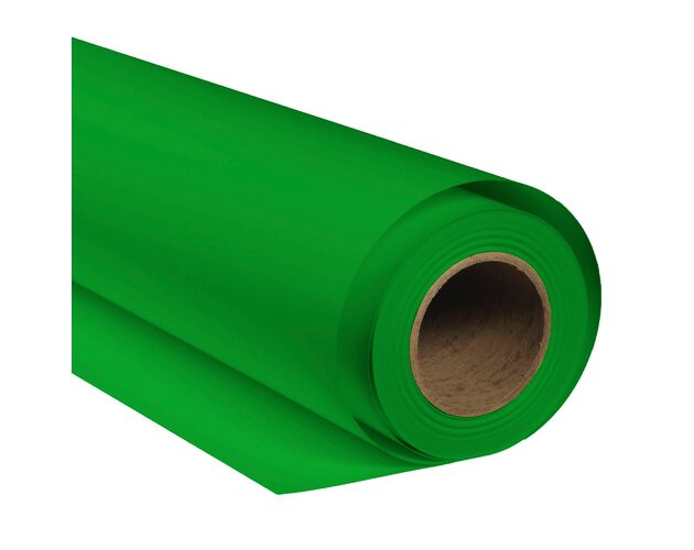 Papierové pozadie BRESSER SBP10 1,69 × 11 m – zelené / chromakey zelené