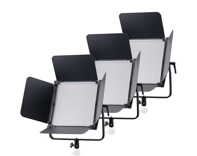 LED plošné svetlo BRESSER BR-S100B PRO Triple Kit