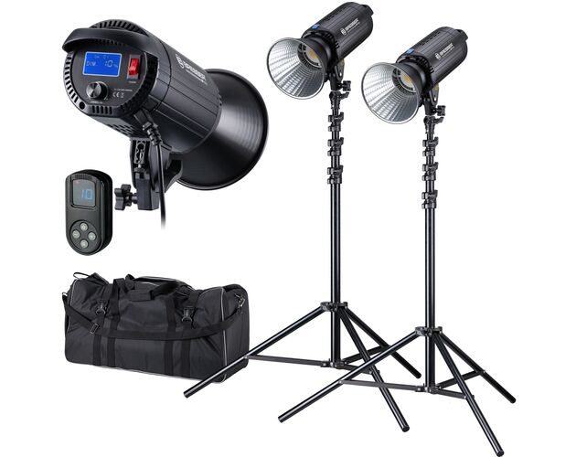 COB LED Dual Kit BRESSER BR-150S s reflektorom