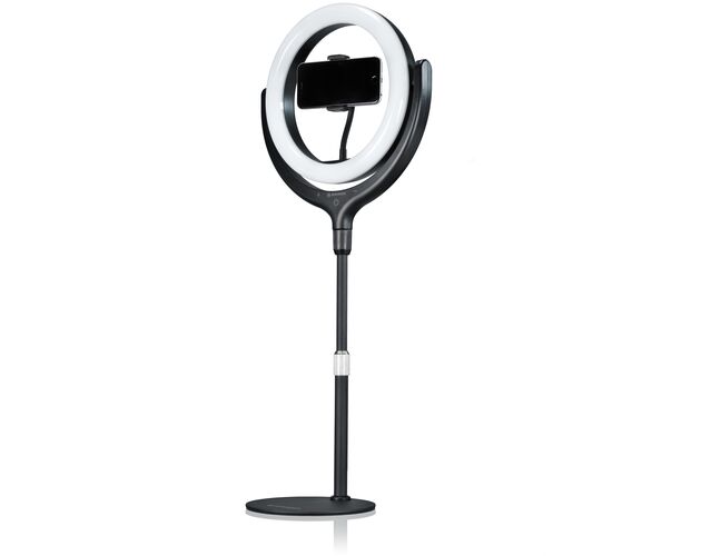 LED kruhové svetlo BRESSER BR-RL 10B so statívom a USB