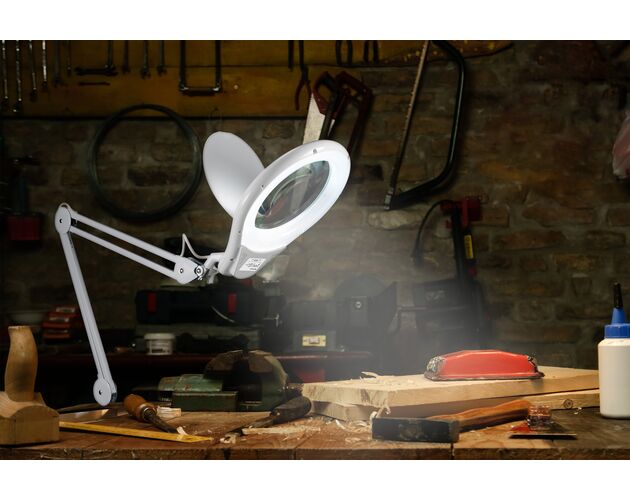 Stolová LED lupa BRESSER 2x 175 mm, image-4