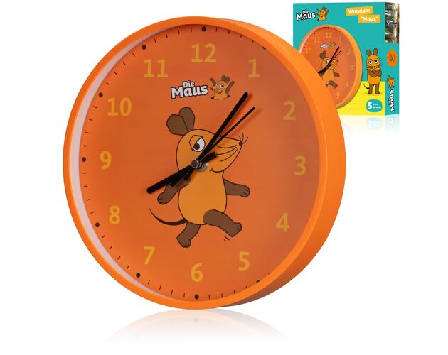 Chcete sa naučiť určovať čas a páči sa vám "Die Sendung mit der Maus"? Potom sú tieto TheMouse detské nástenné hodiny tvojím novým priateľom v d