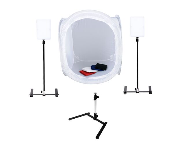 Lichtbox BRESSER BR-2820L 60 × 60 × 60 cm s LED osvetlením