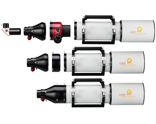 LUNT LS130MT/B3400R&amp;P Viacúčelový APO teleskop na Slnko + nočnú oblohu, image-4