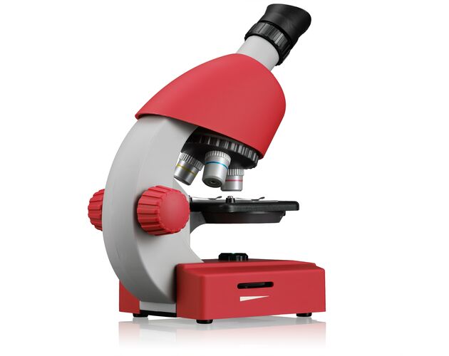 Mikroskop Bresser Junior 40-640x červený, Farba: Red, image-2