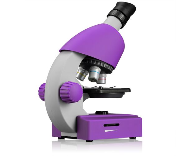 Mikroskop Bresser Junior 40-640x fialový, Farba: Violet, image-2