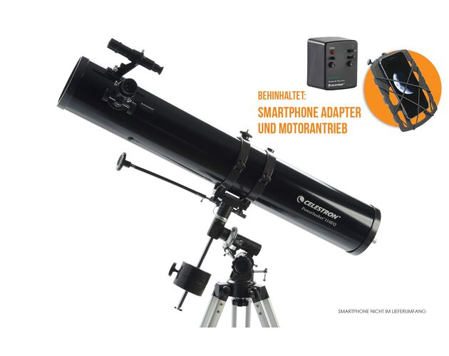 Celestron PowerSeeker 114 EQ - teleskop Newton, image-7