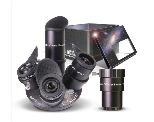 Baader Q-Turret Okularsatz (Okularrevolver, 3x Classic Ortho, 1x Classic Plössl, 1x Q-Barlow 2.25x), image-4