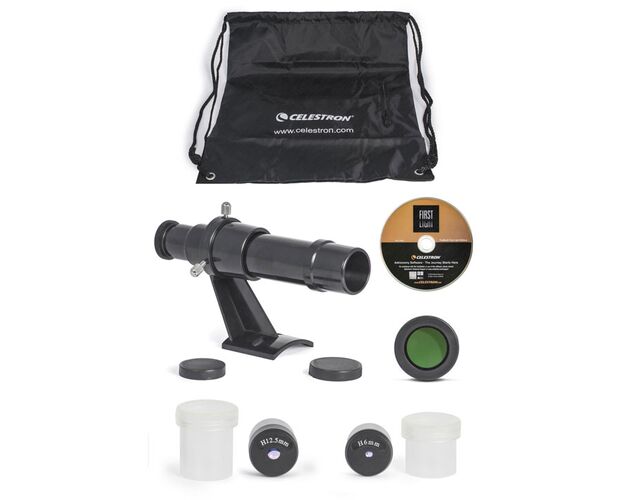 Celestron FirstScope 76 Accessory-Set – príslušenstvo k zrkadlovému newtonovskému teleskopu