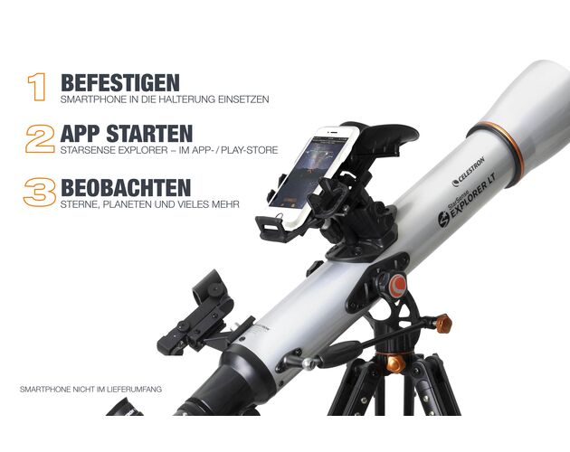 Celestron StarSense Explorer LT 70AZ – refraktor s navigáciou cez smartfón, image-8