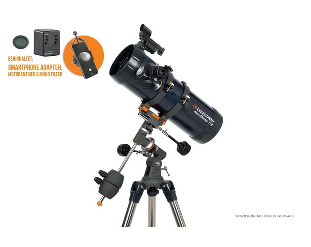 Celestron AstroMaster 114 EQ - teleskop Newton, image-8