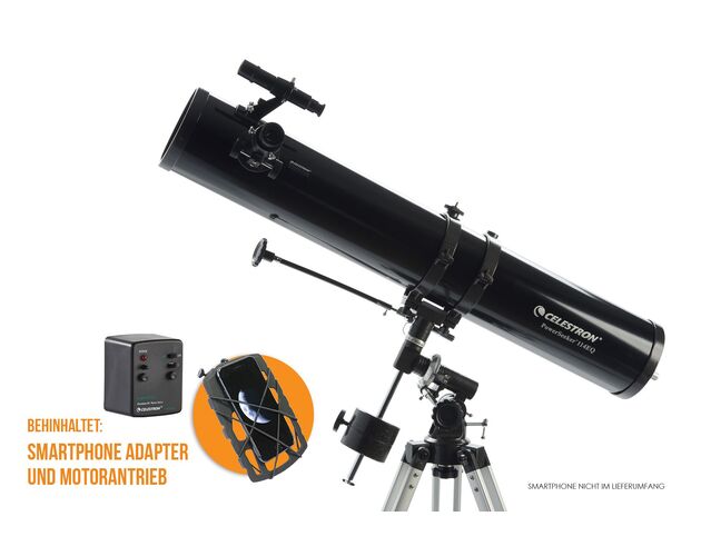 Celestron PowerSeeker 114 EQ - teleskop Newton, image-8