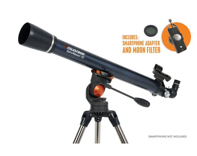 Celestron AstroMaster 70AZ R - achromatický refraktor