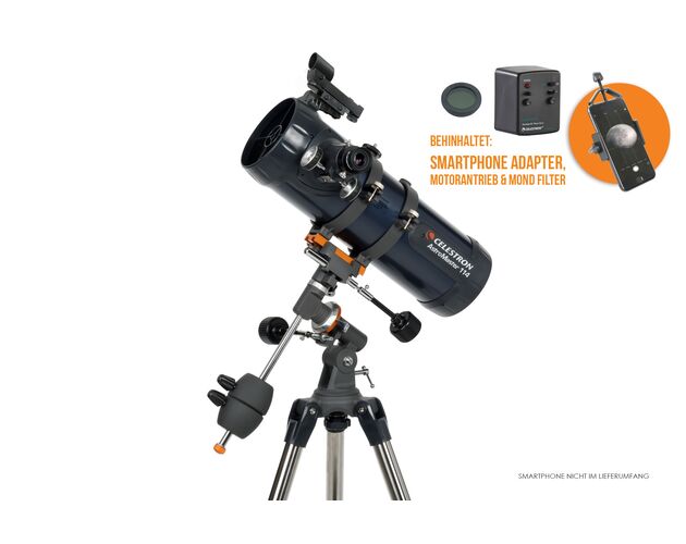 Celestron AstroMaster 114 EQ - teleskop Newton, image-7
