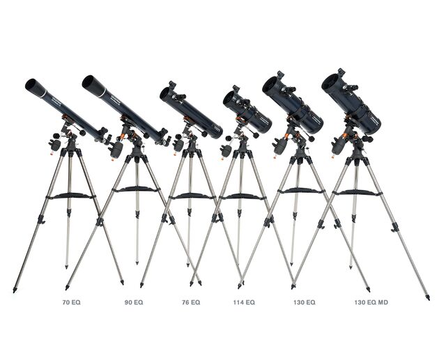 Celestron AstroMaster 130EQ-MD - teleskop Newton, image-2