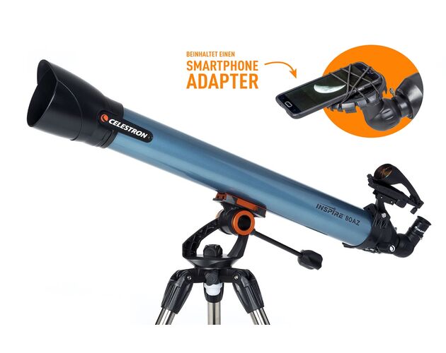 Celestron Inspire 80AZ - achromatický refraktor, image-11