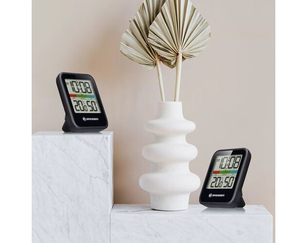 BRESSER Climate Monitor Thermo-Hygrometer DCF 3-piece Set, image-9