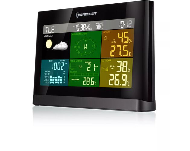 BRESSER 5-in-1 Comfort Weather Station with Colour Display, image-2