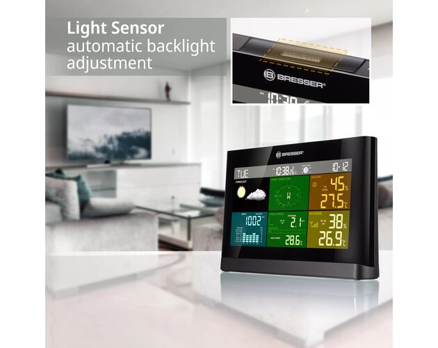 BRESSER 5-in-1 Comfort Weather Station with Colour Display, image-7