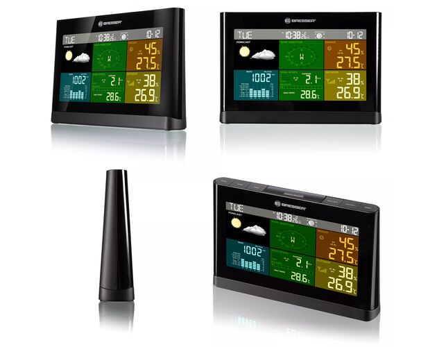 BRESSER 5-in-1 Comfort Weather Station with Colour Display, image-9