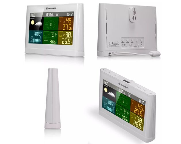 BRESSER 5-in-1 Comfort Weather Station with Colour Display, image-6